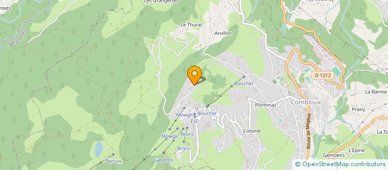 localisation de l'entreprise MADAME GARNIER ET MONSIEUR PICARD  COMBLOUX