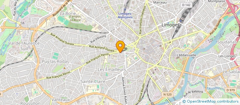 localisation de l'entreprise MADAME GASTON à LIMOGES