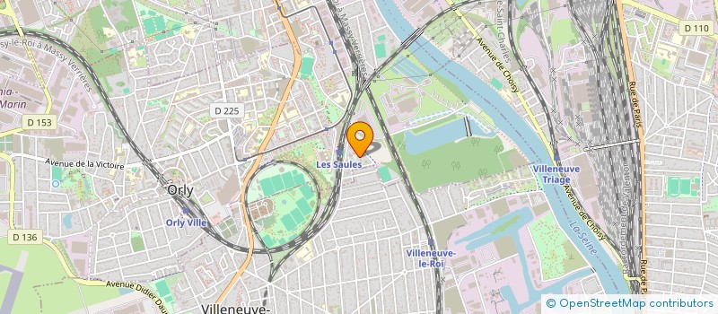 localisation de l'entreprise MADAME GATA DRAME  ORLY