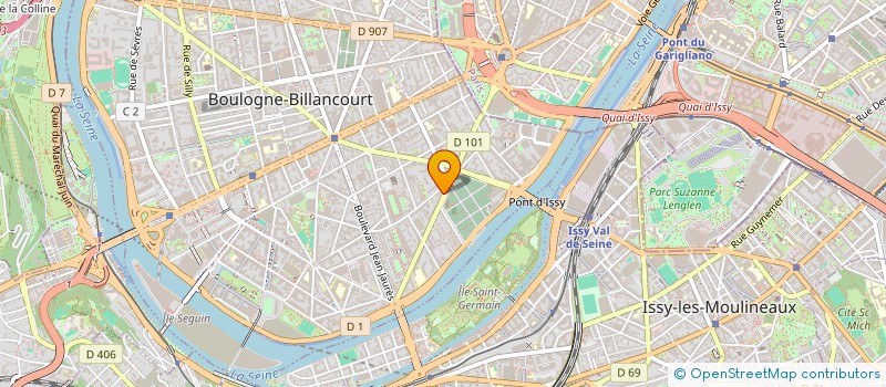 localisation de l'entreprise MADAME GAYA DUBOSCQ-SALZANO à BOULOGNE-BILLANCOURT