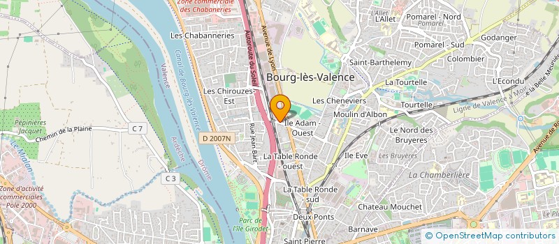 localisation de l'entreprise MADAME GAYANE ISKANDARYAN à BOURG-LES-VALENCE