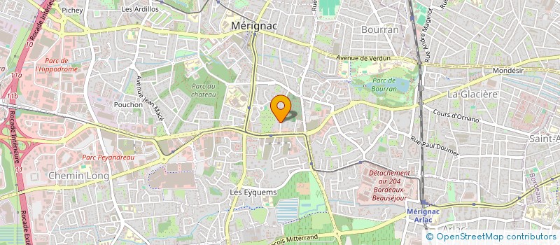 localisation de l'entreprise MADAME GAYANE KEKHEYAN  MERIGNAC