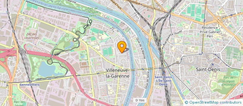 localisation de l'entreprise MADAME GAYATHIRI KRISHNAMOORTHY à VILLENEUVE-LA-GARENNE