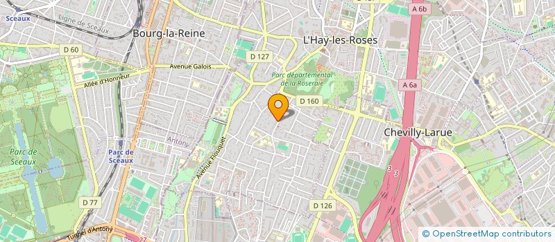 localisation de l'entreprise MADAME GAZAL DANA  L'HAY-LES-ROSES