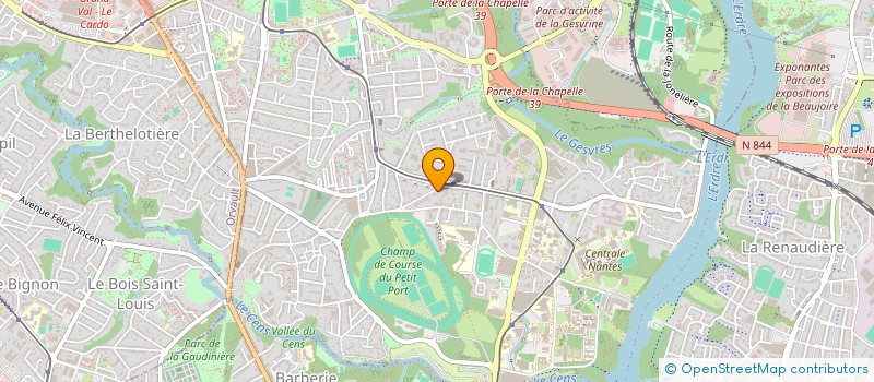 localisation de l'entreprise MADAME GBENOSSOU MARTINA TOULASSI à NANTES