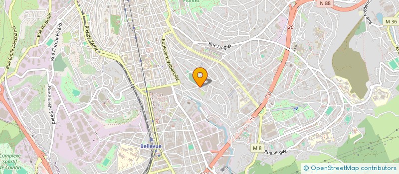 localisation de l'entreprise MADAME GBOTA BREKA à SAINT-ETIENNE