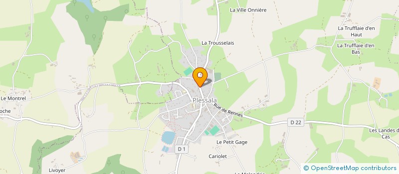 localisation de l'entreprise MADAME GEANINA-ADELA MARINCAS à LE MENE