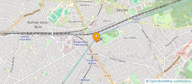 localisation de l'entreprise MADAME GEANINA BIRLEANU à SEVRAN