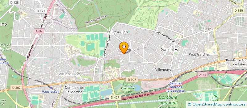 localisation de l'entreprise MADAME GEDEON KRAUT  GARCHES