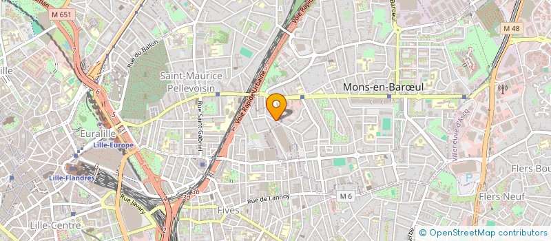 localisation de l'entreprise MADAME GEDEON MACHERET  LILLE