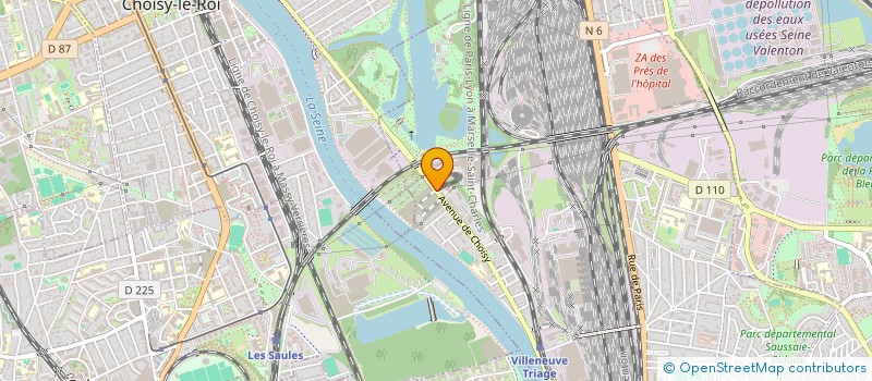 localisation de l'entreprise MADAME GEDEONNE ORLANE KOUAM KAMDEM  VILLENEUVE-SAINT-GEORGES