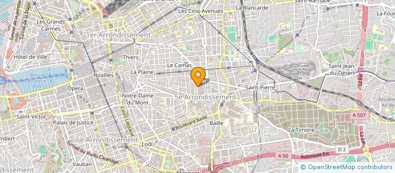 localisation de l'entreprise MADAME GELENA BARANOVSKAYA à MARSEILLE