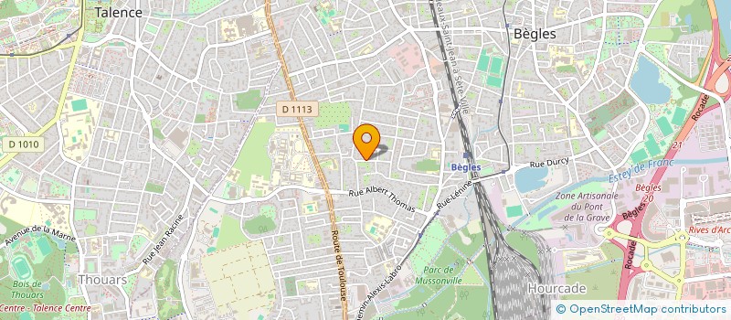 localisation de l'entreprise MADAME GEMA BALLESTEROS PRETEL à BEGLES