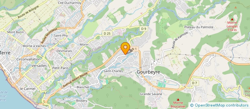 localisation de l'entreprise MADAME GEMINA PARDAN  GOURBEYRE