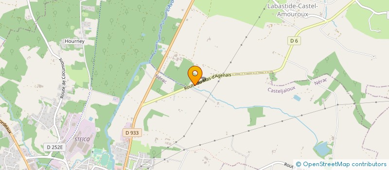 localisation de l'entreprise MADAME GEMMA BLANZACO GARCIA  CASTELJALOUX