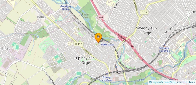 localisation de l'entreprise MADAME GEMMA CODINA TENA à EPINAY-SUR-ORGE