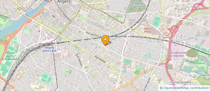 localisation de l'entreprise MADAME GEMMA GALLIN  ANGERS