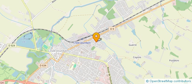 localisation de l'entreprise MADAME GEMMA GARCIANO à L'ISLE-JOURDAIN