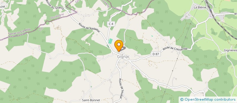 localisation de l'entreprise MADAME GEMMA KNIGHTS  MARTEL