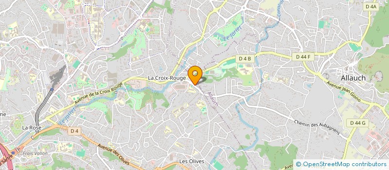 localisation de l'entreprise MADAME GENA BOKO à MARSEILLE