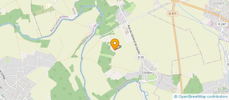 localisation de l'entreprise MADAME GENA DIPEIN  GRISY-SUISNES