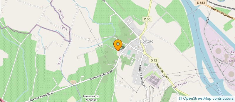 localisation de l'entreprise MADAME GENCY MENU  DUNES