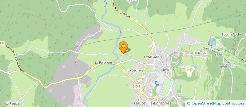 localisation de l'entreprise MADAME GENELLE MEYGRET à PLATEAU D'HAUTEVILLE