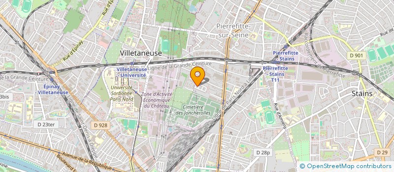 localisation de l'entreprise MADAME GENESE BOSSE  SAINT-DENIS
