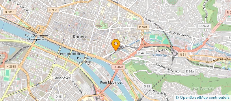 localisation de l'entreprise MADAME GENESTIA GIACHINO à ROUEN