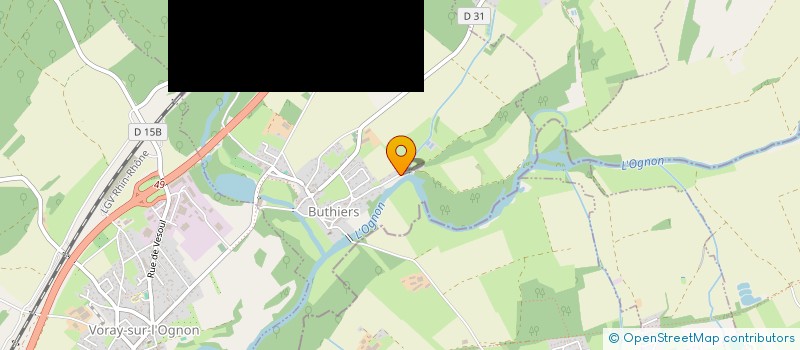 localisation de l'entreprise MADAME GENEVIEVE AMET  BUTHIERS