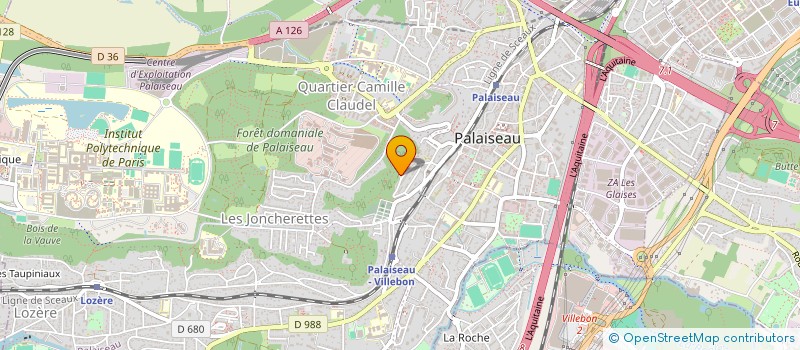 localisation de l'entreprise MADAME GENEVIEVE ANTONI à PALAISEAU