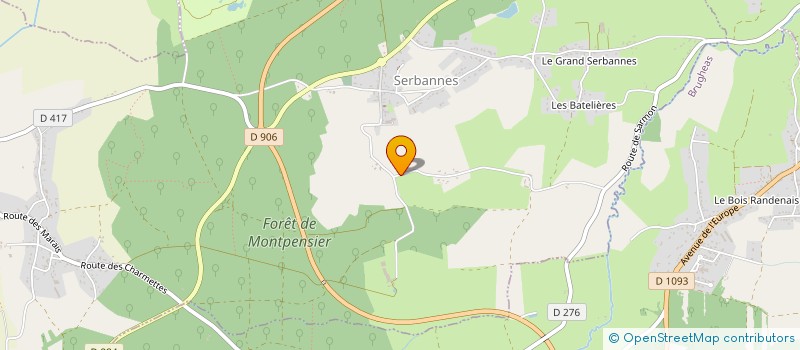 localisation de l'entreprise MADAME GENEVIEVE BALICHARD à SERBANNES