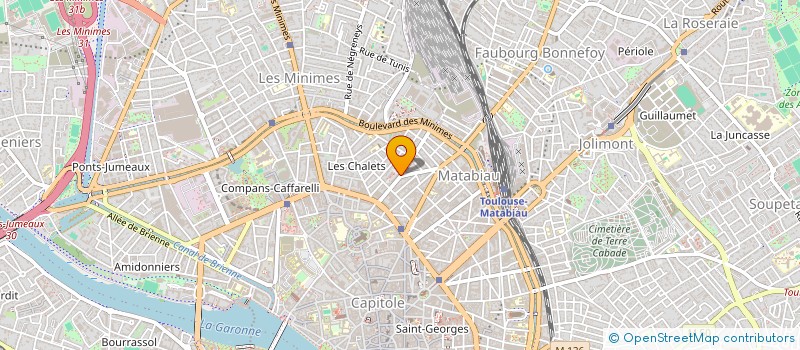 localisation de l'entreprise MADAME GENEVIEVE BEDOU à TOULOUSE
