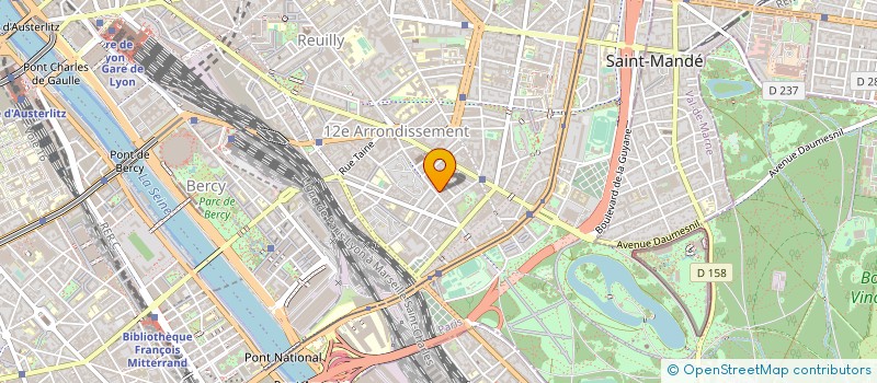 localisation de l'entreprise MADAME GENEVIEVE BESNAULT à PARIS