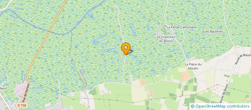 localisation de l'entreprise MADAME GENEVIEVE BLUM  SAINT-GERVAIS