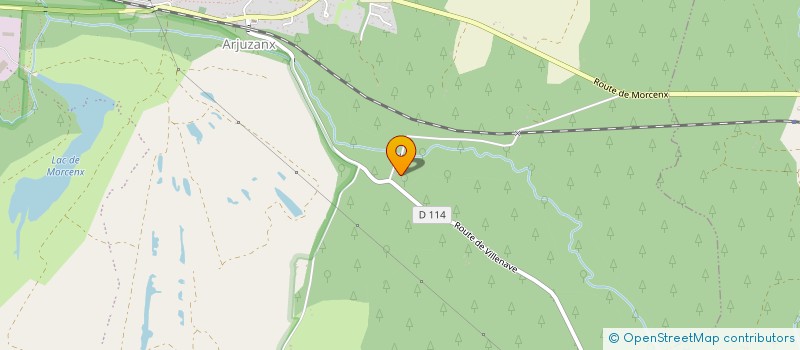 localisation de l'entreprise MADAME GENEVIEVE BOUSQUET  MORCENX-LA-NOUVELLE