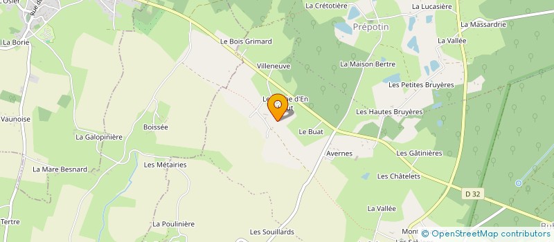 localisation de l'entreprise MADAME GENEVIEVE BOUSSER à TOUROUVRE AU PERCHE