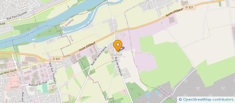 localisation de l'entreprise MADAME GENEVIEVE BREAND  TERRES DE BORD