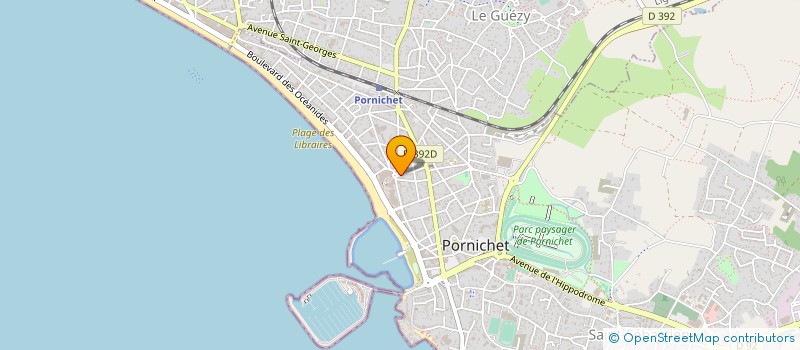 localisation de l'entreprise MADAME GENEVIEVE BRIAND à PORNICHET