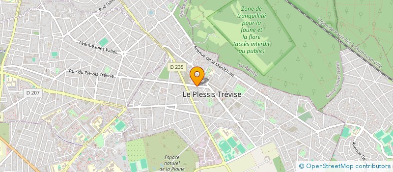 localisation de l'entreprise MADAME GENEVIEVE BURGNIARD à LE PLESSIS-TREVISE