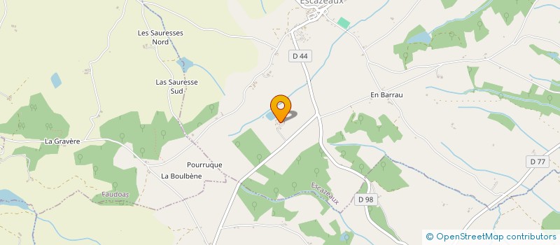 localisation de l'entreprise MADAME GENEVIEVE CACERES  SERIGNAC