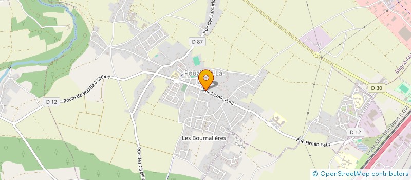 localisation de l'entreprise MADAME GENEVIEVE CAILLAUD à VOUNEUIL-SOUS-BIARD
