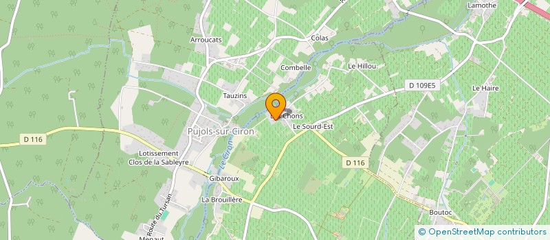 localisation de l'entreprise MADAME GENEVIEVE CALLEN  BOMMES