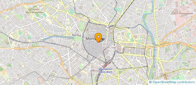 localisation de l'entreprise MADAME GENEVIEVE CARUT à MONTPELLIER