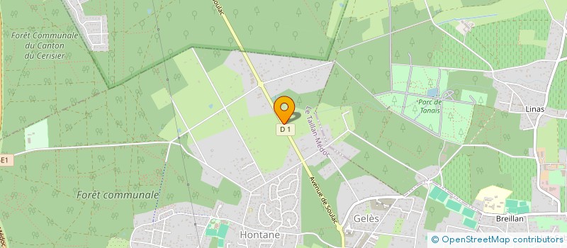 localisation de l'entreprise MADAME GENEVIEVE CASTAN  AUREILHAN