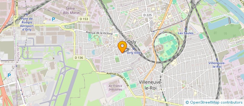 localisation de l'entreprise MADAME GENEVIEVE CHABERT  ORLY