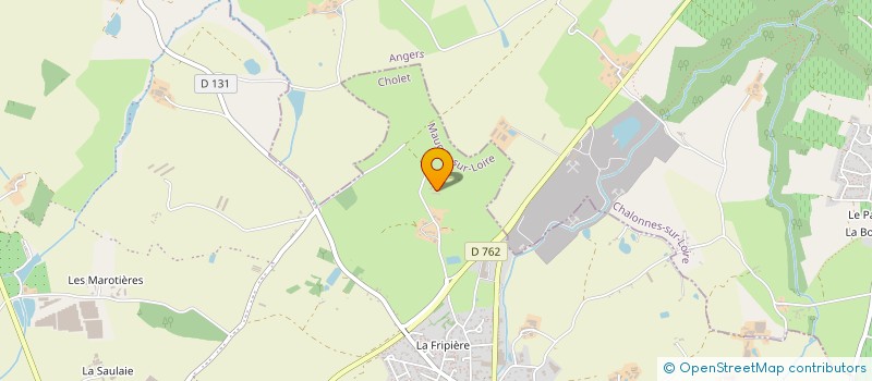 localisation de l'entreprise MADAME GENEVIEVE CHENE à MAUGES-SUR-LOIRE