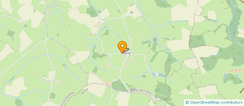 localisation de l'entreprise MADAME GENEVIEVE CLEMENT  MARLY-SOUS-ISSY