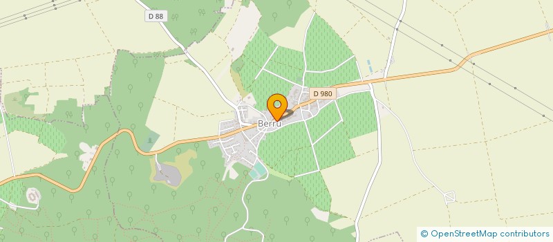 localisation de l'entreprise MADAME GENEVIEVE COCHET  BERRU