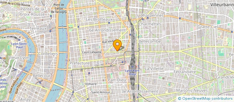 localisation de l'entreprise MADAME GENEVIEVE COMBES à LYON